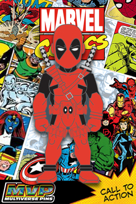 Marvel Comics DEADPOOL MULTIVERSEPINS