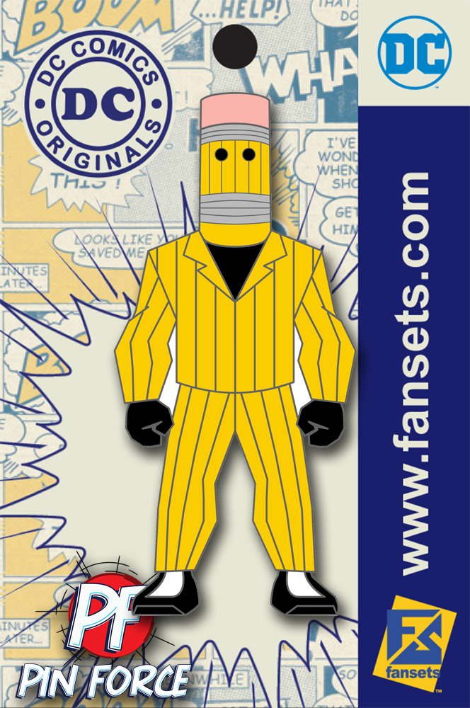 DC Comics Classic ERASER 140 UNRELEASED FanSets PinForce