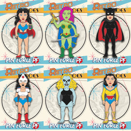 RetroHeroes™ Classic SERIES 7 Collection 6 pin set #604