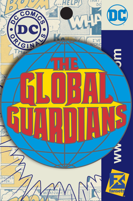 DC Comics Classic GLOBAL GUARDIANS LOGO pin COMING SOON