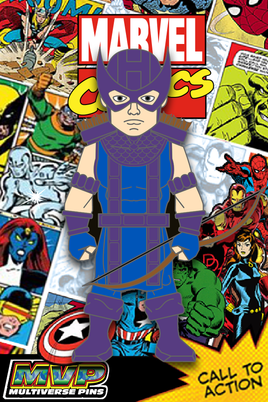 Marvel Comics HAWKEYE MultiVersePins