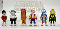 DC COMICS CLASSICS The LEGION ACADEMY ACRYLIC DISPLAY LOGO #281