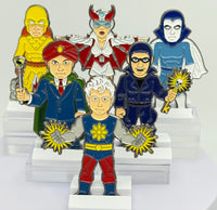 RetroHeroes™ Classic SERIES 10 Collection 6 pin set #685