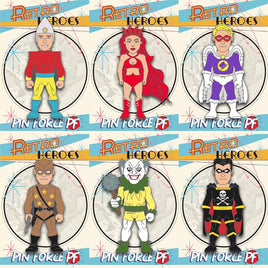 RetroHeroes™ Classic SERIES 2 Collection 6 pin set #375