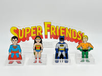 DC Comics Classic SUPER FRIENDS ACRYLIC Logo #351