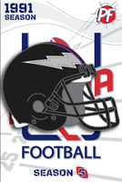 Arena Football League 1991 COLUMBUS THUNDERBOLTS (Delayed) Set Purchase