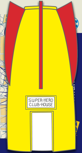 DC Comics Classic LEGION HQ Pin #297