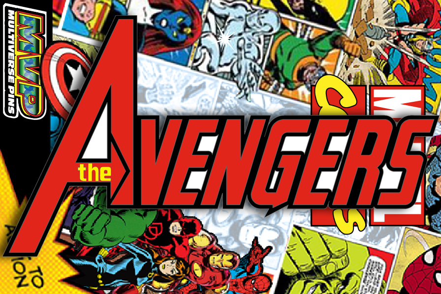 Marvel Comics AVENGERS Classic LOGO MULTIVERSEPINS| PinForce