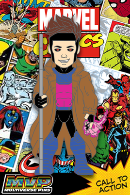 Marvel Comics GAMBIT MULTIVERSEPINS