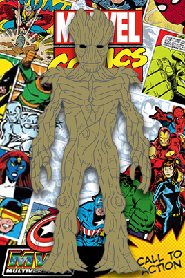 Marvel Comics Phase 8 GROOT only available at MULTIVERSEPINS