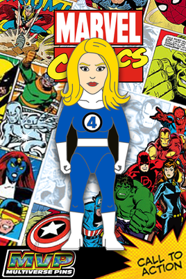 Marvel Comics INVISIBLE GIRL MULTIVERSEPINS