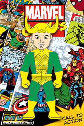 Marvel Comics Phase 8 LOKI only available at MULTIVERSEPINS