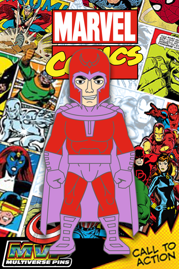 Marvel Comics Phase 8 MAGNETO only at MULTIVERSEPINS| PinForce