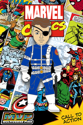Marvel Comics Phase 6 NICK FURY only at MULTIVERSEPINS