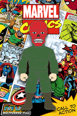 Marvel Comics Phase 8 RED SKULL only available at MULTIVERSEPINS