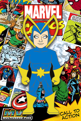 Marvel Comics STARHAWK Character Pin Phase 9 MultiVersePins