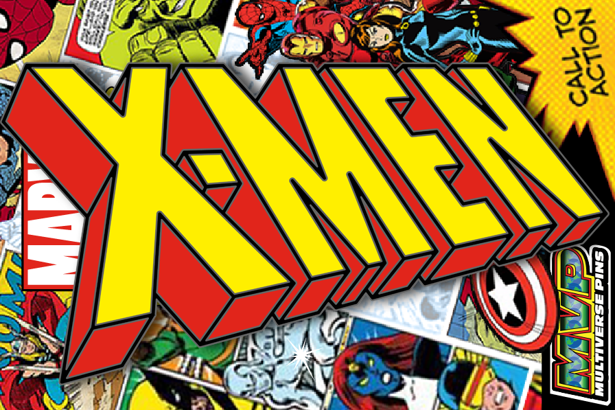 Marvel Comics X-MEN LOGO only at MULTIVERSEPINS| PinForce