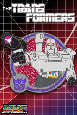TRANSFORMERS MEGATRON Round MULTIVERSEPINS