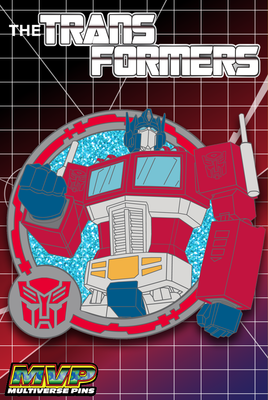 TRANSFORMERS OPTIMUS PRIME Round MULTIVERSEPINS