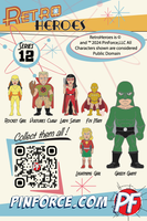 RetroHeroes™ Classic ROCKET GIRL Series 12 #740