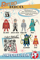 RetroHeroes™ Classic RED DEMON Series 13 #770