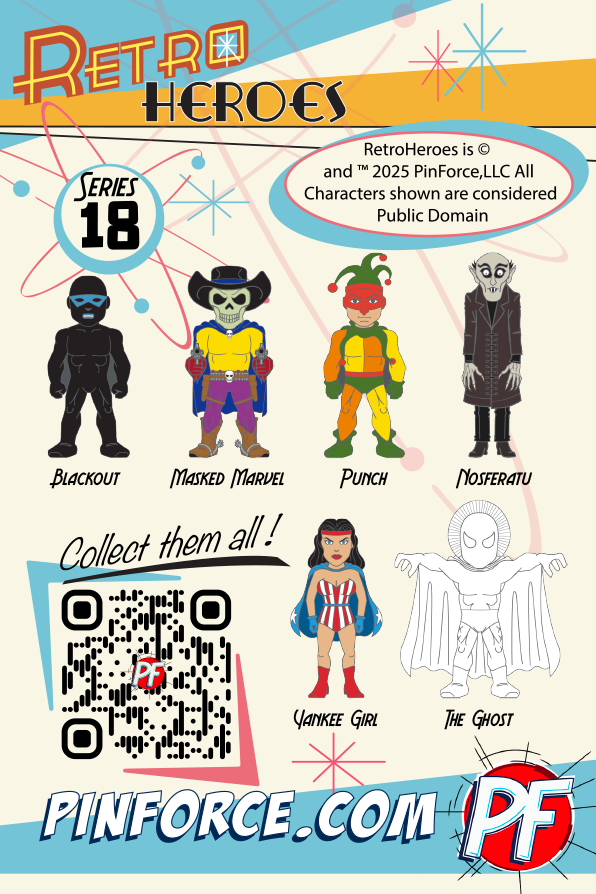 RetroHeroes™ Classic PUNCH Series 18| PinForce