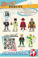 RetroHeroes™ Classic BRICK BAT Series 19