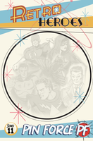 RetroHeroes™ Classic SERIES 11 Collection 6 pin set #713