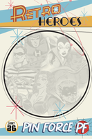RetroHeroes™ Classic SERIES 26 Collection 6 pin set