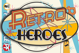 RetroHeroes™ Classic RetroHeroes LOGO Pin  #416