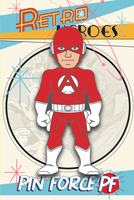 RetroHeroes™ Classic SERIES 11 Collection 6 pin set #713