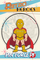 RetroHeroes™ Classic SERIES 12 Collection 6 pin set #739