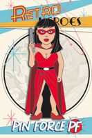 RetroHeroes™ Classic SERIES 12 Collection 6 pin set #739