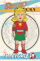 RetroHeroes™ Classic SERIES 12 Collection 6 pin set #739