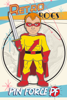 RetroHeroes™ Classic SERIES 14 Collection 6 pin set