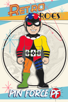 RetroHeroes™ Classic SERIES 22 Collection 6 pin set