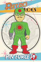 RetroHeroes™ Classic SERIES 24 Collection 6 pin set