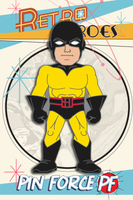 RetroHeroes™ Classic SERIES 25 Collection 6 pin set