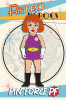 RetroHeroes™ Classic SERIES 25 Collection 6 pin set