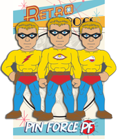 RetroHeroes™ Classic SERIES 25 Collection 6 pin set