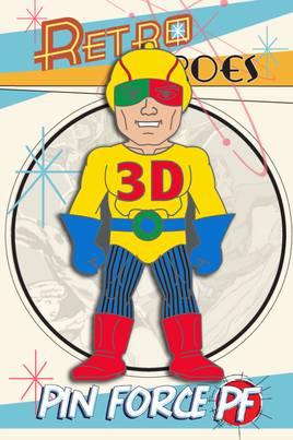 RetroHeroes™ Classic CAPTAIN 3-D Series 27