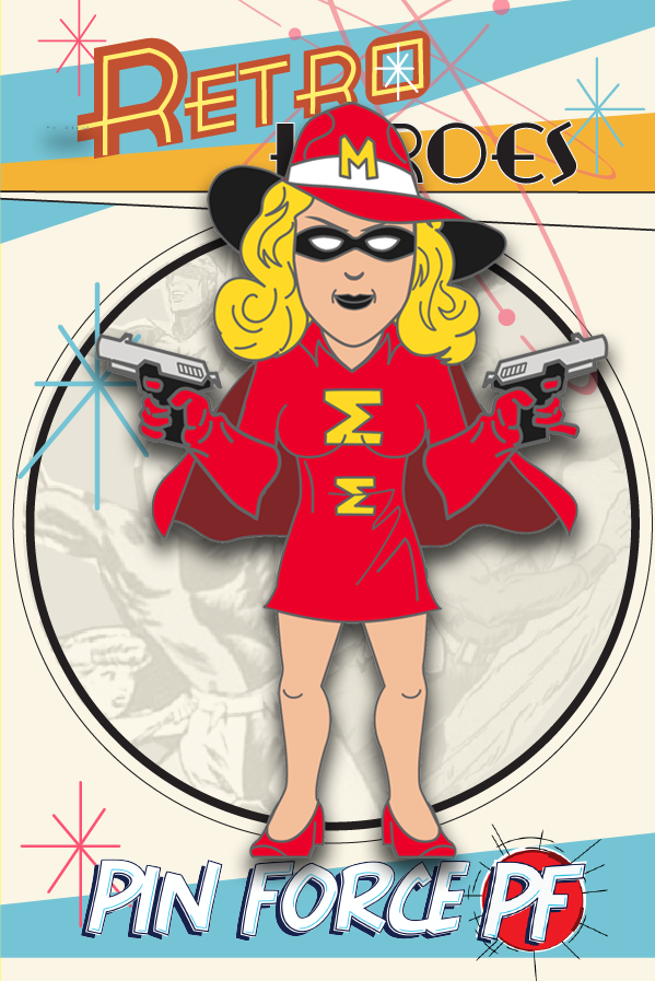 RetroHeroes™ Classic MISS MASQUE Series 5 #529| PinForce