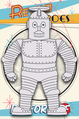 RetroHeroes™ Classic BOZO The IRON MAN Series 8 #627