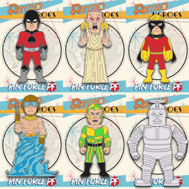 RetroHeroes™ Classic SERIES 8 Collection 6 pin set #626
