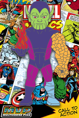 Marvel Comics SUPER SKRULL MULTIVERSEPINS