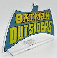 DC Comics Classic BATMAN AND THE OUTSIDERS Acrylic display logo #187