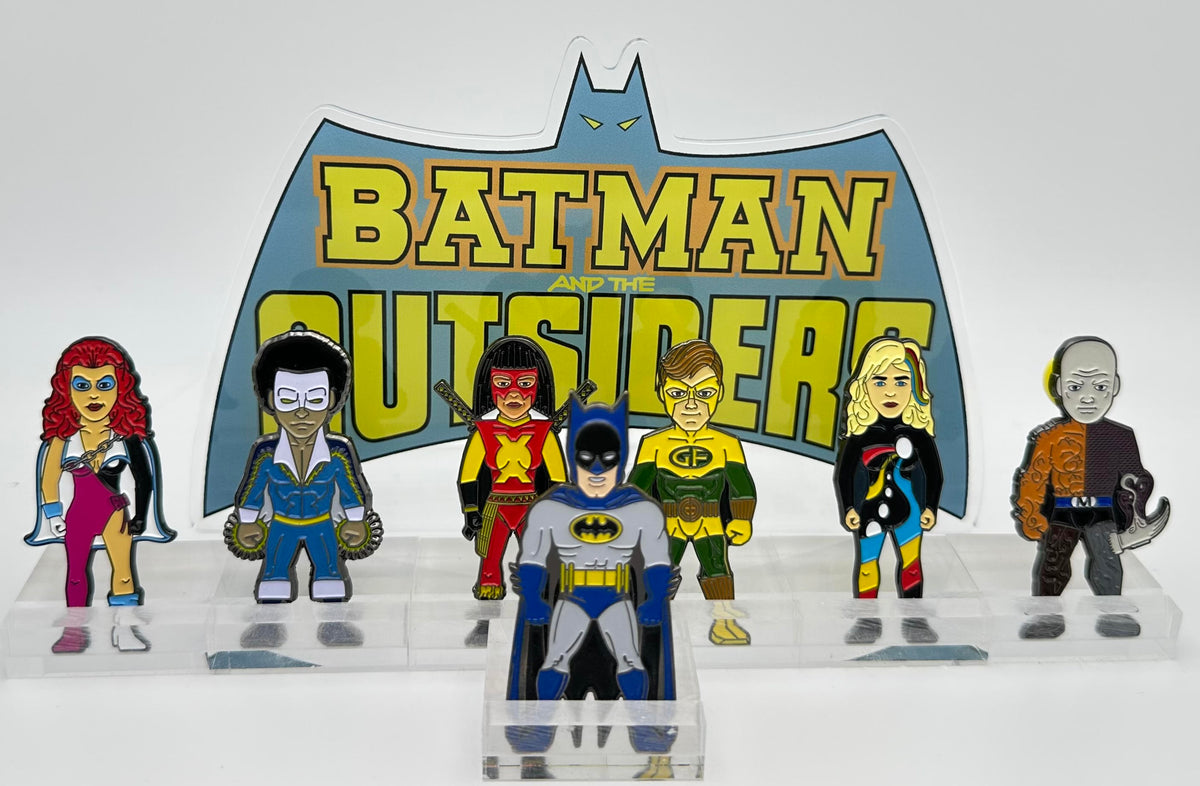 DC Comics Classic BATMAN AND THE OUTSIDERS Acrylic display logo #187 ...
