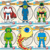 RetroHeroes™ Classic SERIES 3 Collection 6 pin set #418