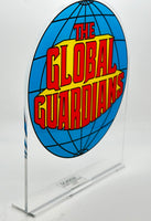 DC Comics Classic GLOBAL GUARDIANS LOGO ACRYLIC #369 Acrylic Display