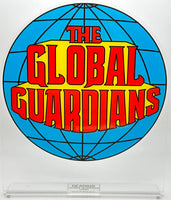 DC Comics Classic GLOBAL GUARDIANS LOGO ACRYLIC #369 Acrylic Display